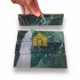 Плитка змеевик ламель 200x50x20 мм