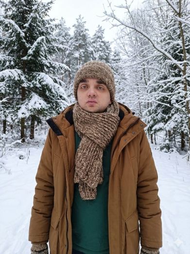 Длинный шарф из 100% шерсти