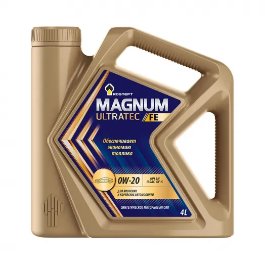 Rosneft Magnum Ultratec FE 0W-20, 4л