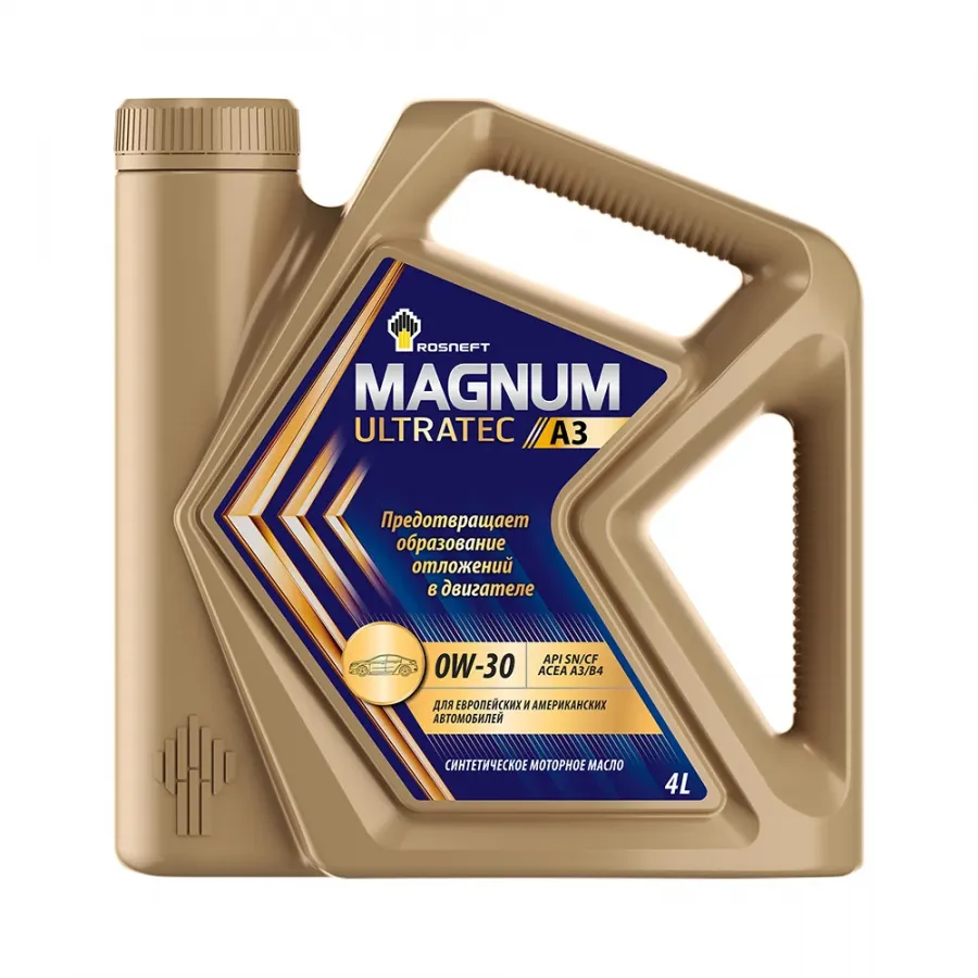 Rosneft Magnum Ultratec A3 0W-30, 4л