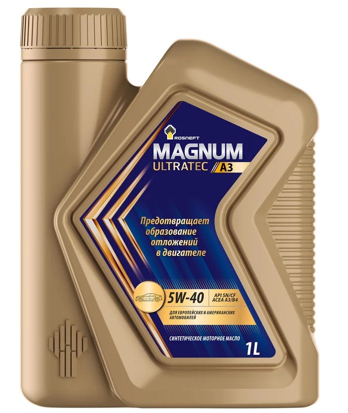 Rosneft Magnum Ultratec A3 5W-40, 1л