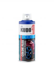 Резина Жидкая Kudo Auto Color Flex KU-5522 520мл Флуоресцентный Оранжевый / Кудо.