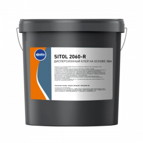 Клей Дисперсионый Kesto Sitol 2060-R 50кг Белый на основе ЭВА / Кесто.