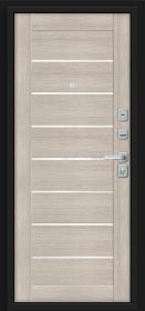 Входная Дверь Bravo Прайм/BChrome Almon/Cappuccino Melinga 860x2050, 960x2050мм / Браво.