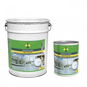 Пол Наливной Graspolimer PU24-ASF 30кг Двухкомпонентный, Антистатический / Грасполимер.