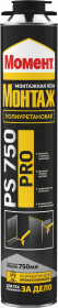 Пена Монтажная Момент Монтаж Профессиональная 0.75кг Прекрасная Адгезия ко Многим Материалам.