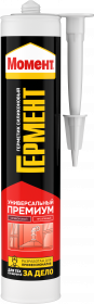 Герметик Силиконовый Момент Гермент Универсальный Премиум 0.28кг для Широкого Спектра Работ по Перметизации.