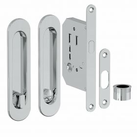 Замок Купе Bravo SL-2 C Хром для Складных Дверей / Браво.