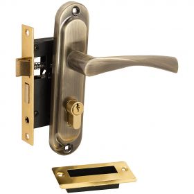 Замок Цилиндровый Bravo 0823/60-C AB Бронза для Межкомнатных Дверей / Браво.