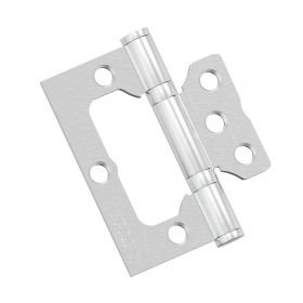 Петля Стальная Bravo F-4-2BB 75*64*2,5 SC МатХром для Складных Дверей / Браво.