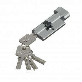 Цилиндр Симметричный Bravo AЕF-60-30/30 C Хром / Браво.