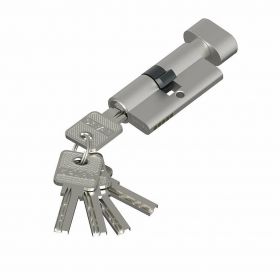 Цилиндр Симметричный Bravo AЕF-60-30/30 SC МатХром / Браво.