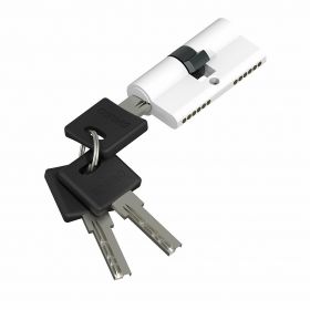 Цилиндр Симметричный Bravo AРK-60-30/30 W Белый для Межкомнатных Дверей / Браво.