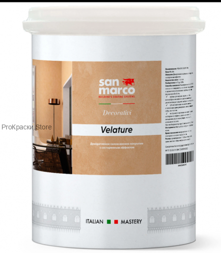 Декоративное покрытие Velature (1Л)