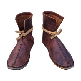 Ботинки Средневековые Скандинавские Серии "Комфорт" с центральным швом и пяткой.