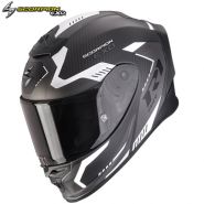 Шлем Scorpion EXO-R1 Evo Carbon Air Propel, матовый чёрно-серый