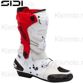 Мотоботы Sidi Rex Air S26, бело-красные