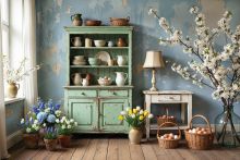 Фон стена "Easter wall №24"