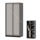 Шкаф-купе "Мираж 10.2" 2-х дверный Ясень анкор темный/Ясень анкор светлый