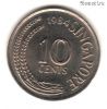 Сингапур 10 центов 1984