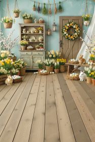 Фон стена "Easter wall №31"