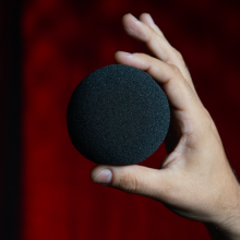 Magic Sponge Balls ОДИН ШАРИК BLACK 3" by Murphy's Magic