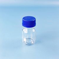 Банка для реактивов Labdevices GL45, 100 мл, стекло Boro 3.3, светлое стекло, с винтовой крышкой, градуированная