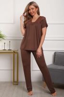 П183вз пижама женская [коричневый]