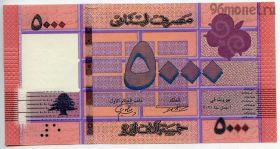 Ливан 5000 ливров 2021