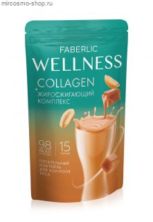 Протеиновый коктейль с коллагеном и жиросжигающим комплексом, вкус «Арахис в карамели»