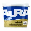 Штукатурка Декоративная AURA Kristall,1кг с Эффектом Песчанных Вихрей / Аура