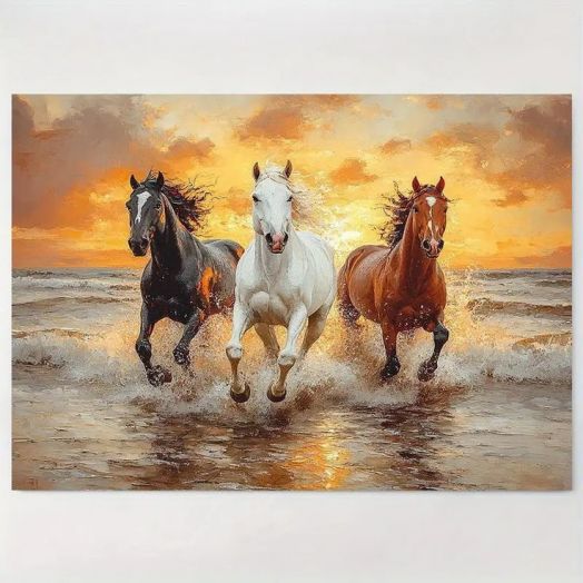 картина "Байкальский табун"