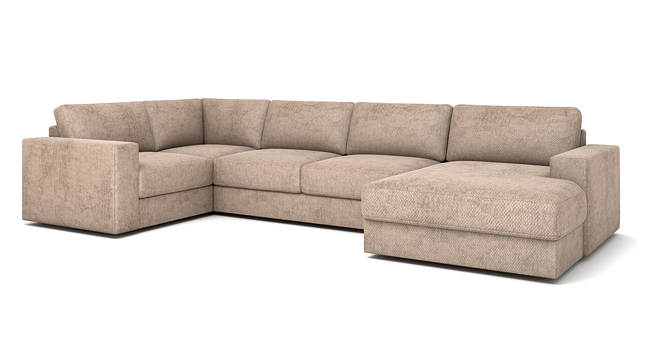 Диван модульный Дискавери раскладной ткань Sher beidge