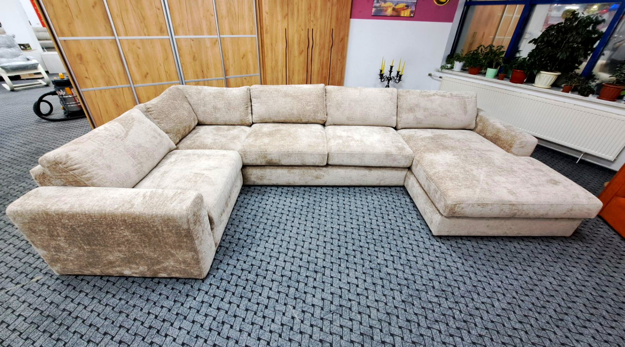 Диван модульный Дискавери со спальным местом, широкие подлокотники