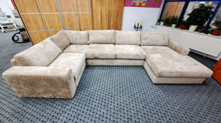 Диван модульный Дискавери со спальным местом, широкие подлокотники