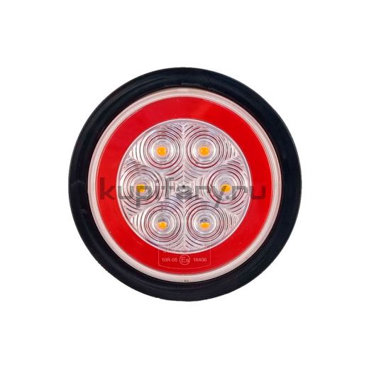 Задний универсальный светодиодный фонарь круглый 12-24 Вольт ZD1437