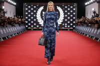 Платье женское арт. 817 [камуфляж/синий]