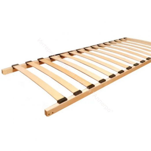 Кровать-4 одинарная (800/900*1900) Ясень анкор тёмный