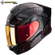 Шлем Scorpion Exo-530 Air Fond, черно-красный