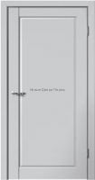 Межкомнатная дверь CLASSIC C6 серебристая глухая