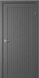 Межкомнатная дверь CLASSIC C7 графитовая глухая
