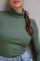 14439/1 Водолазка женская [олива]