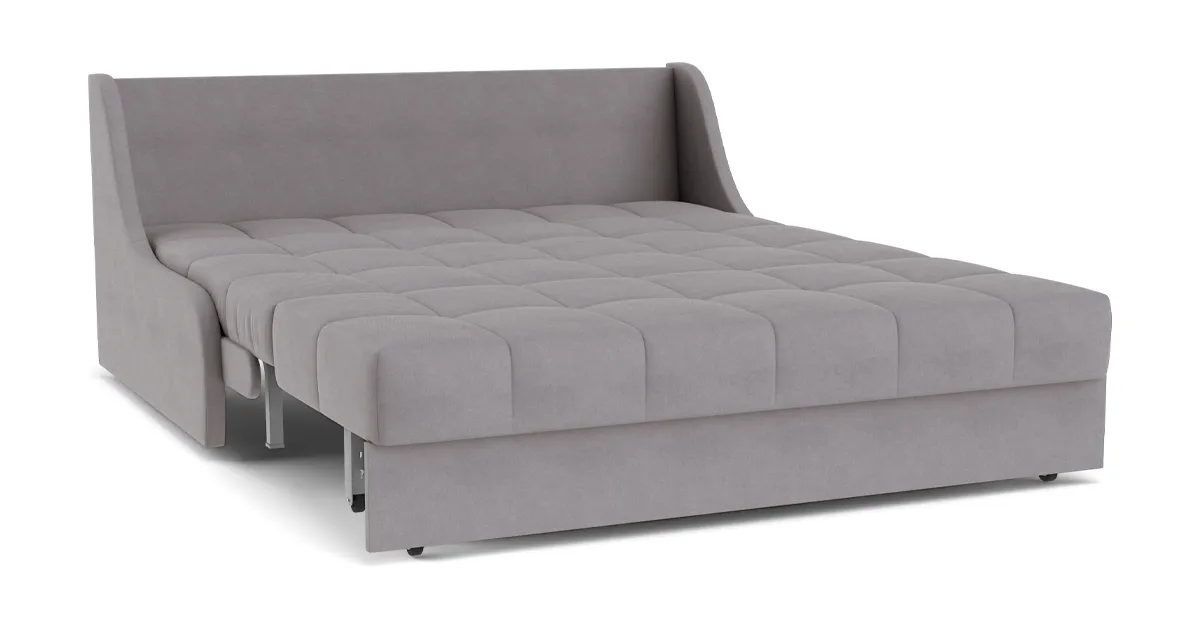 Диван прямой Турин, аккордеон, цвет Серый, 4