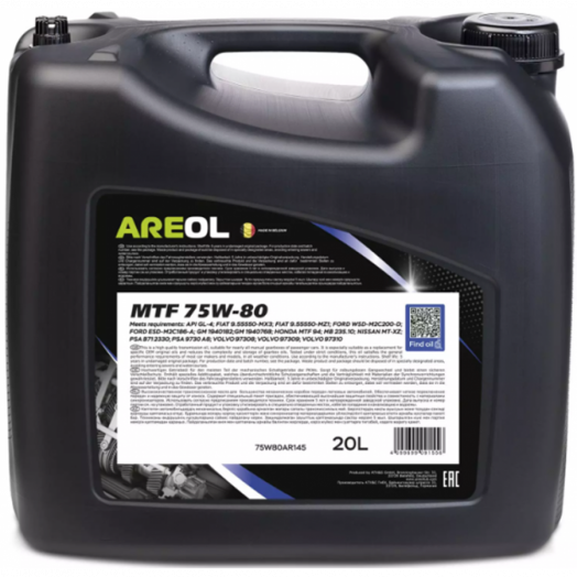 AREOL MTF 75W-80, 20л