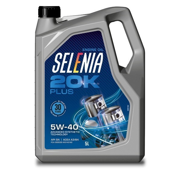PETRONAS SELENIA 20K PLUS 5W-40, 5л