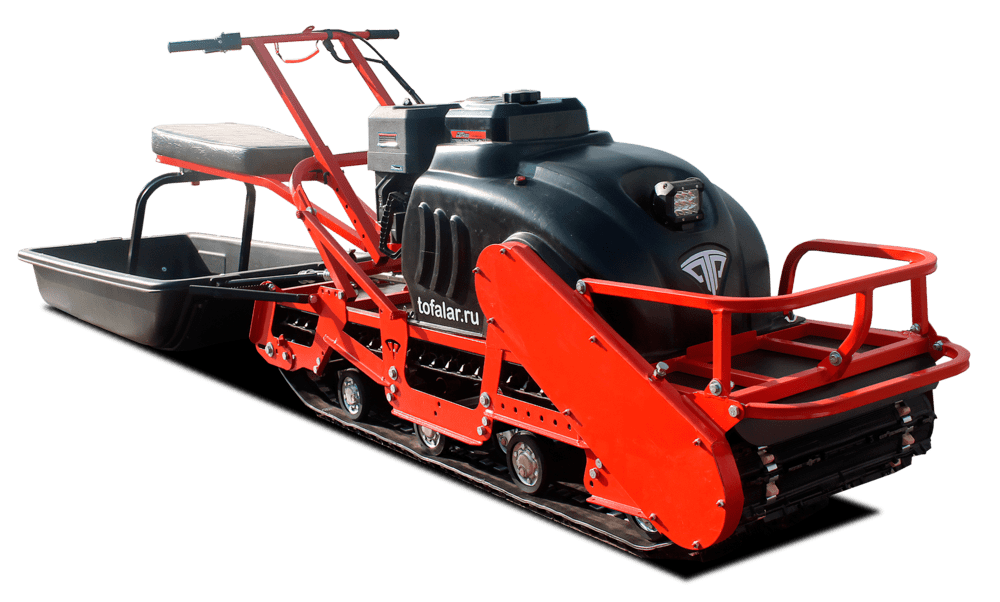 Мотобуксировщик ТОФАЛАР 500 Long с модулем Тягач