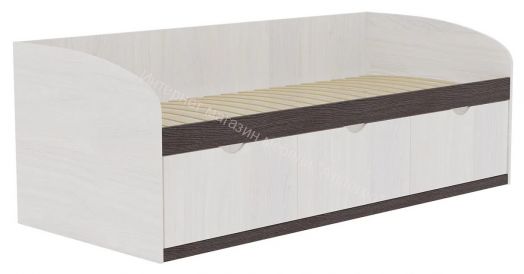 Кровать-8 одинарная (800*1900) с 3-мя ящиками