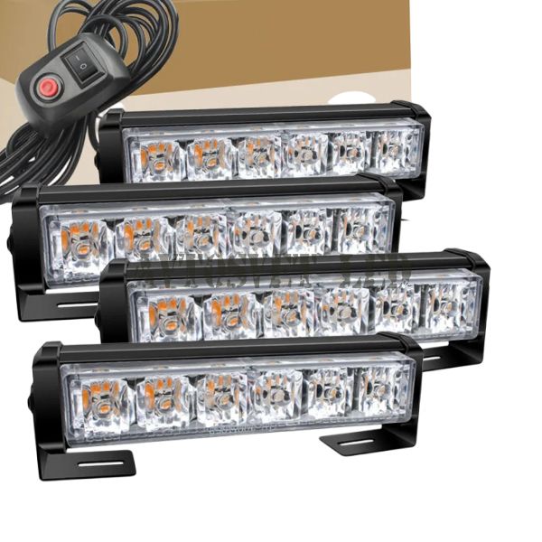 Стробоскопы маячки оранжевые под решетку радиатора SO-446