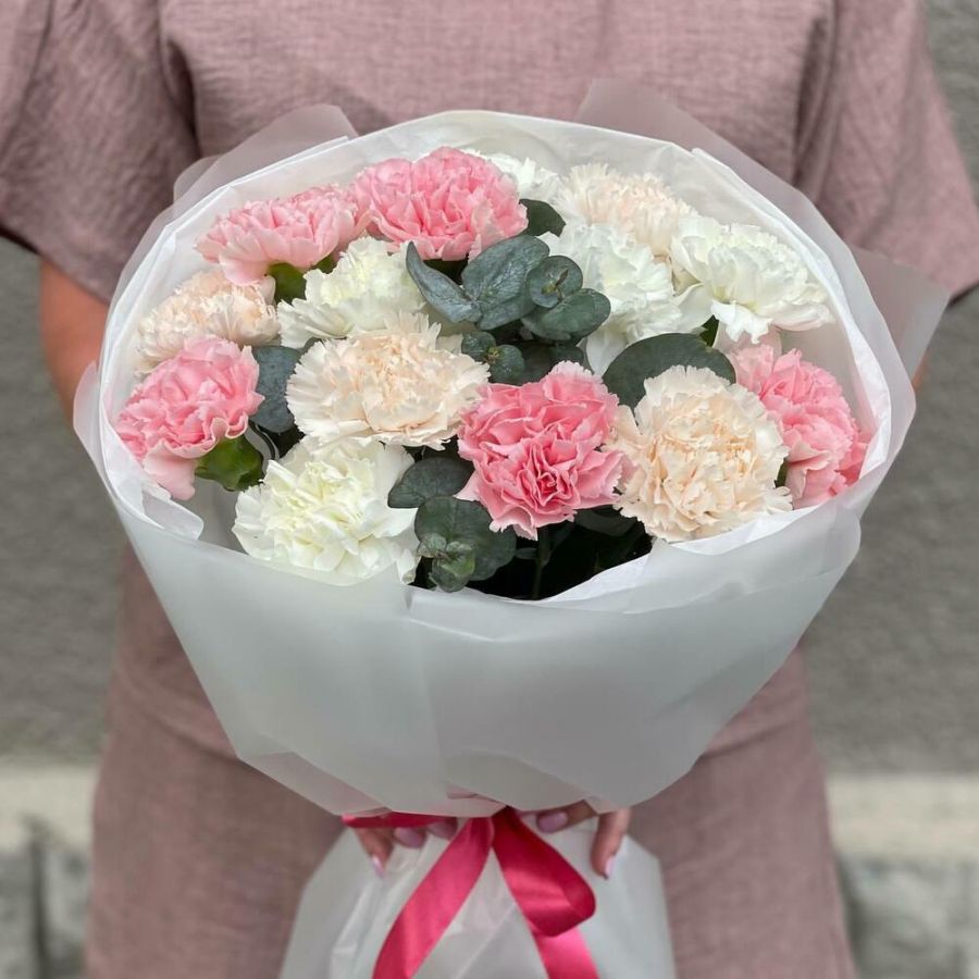 Букет из диантусов микс