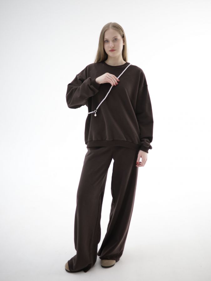 Свитшот базовый шоколад